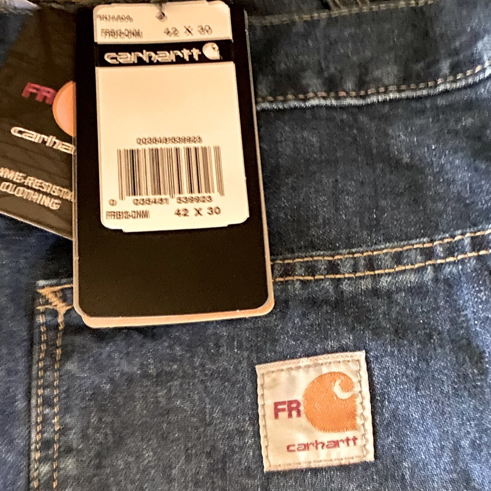 Carhart men’s FR 42 x 30 jeans NWT